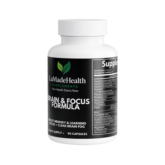 Brain & Focus Formula – Mental Clarity Support